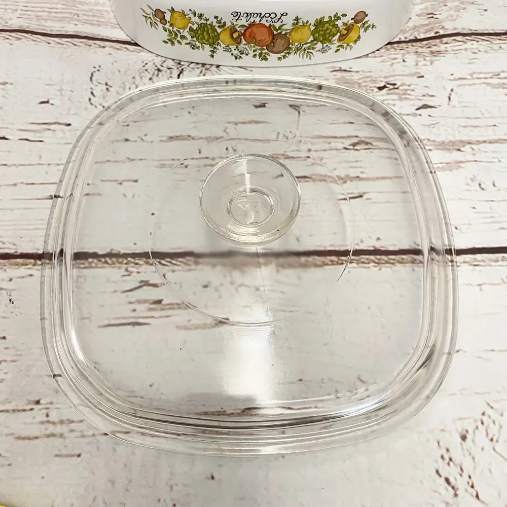 CORNING WARE Vintage Spice O' Life L'Échalote Casserole Dish Set 1.4L & 1 Quart